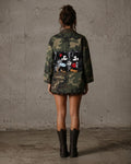 Giacca militare ‘Mickey e Minnie’