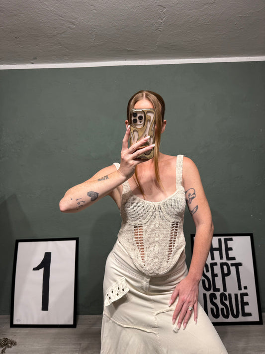 Top macramè tg.S