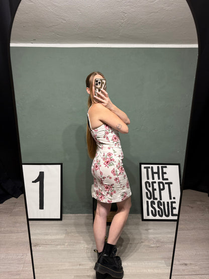 Tubino elasticizzato fiori