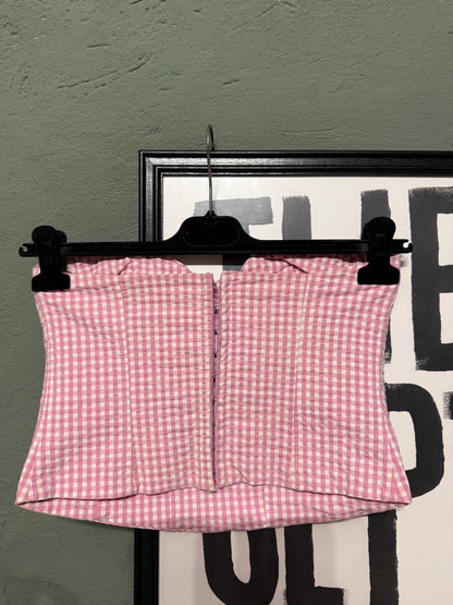 Top fascia vichy tg.S Zara