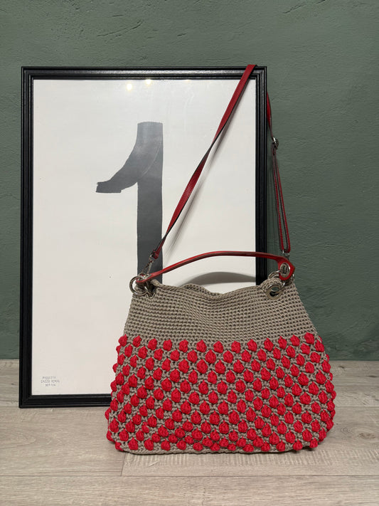Borsa crochet uncinetto con tracolla