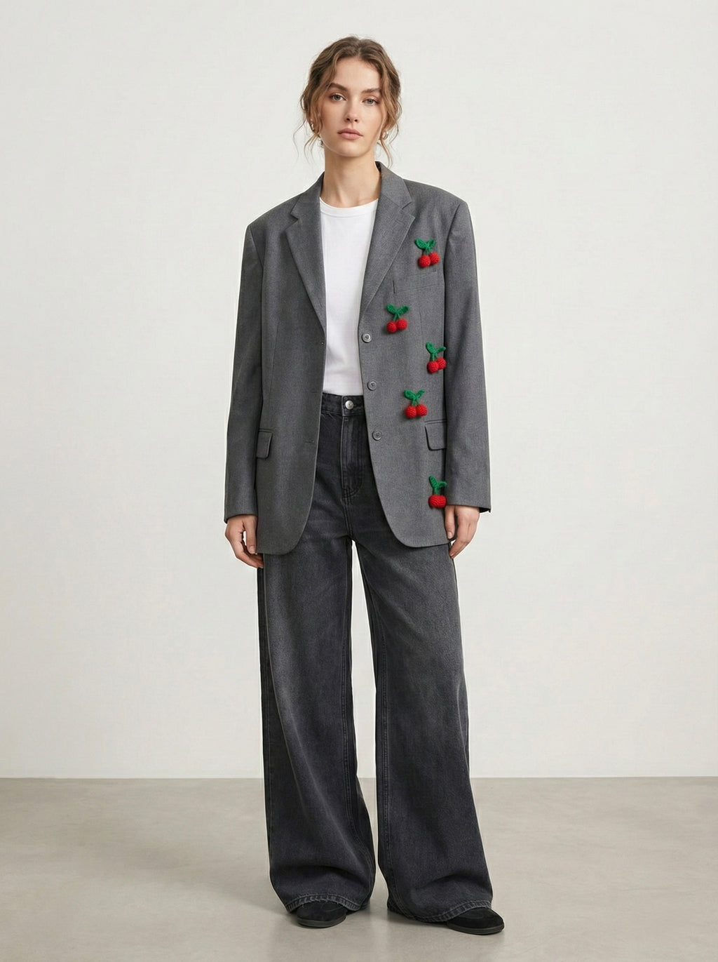 Blazer vintage ‘Cherries’ handmade 🍒