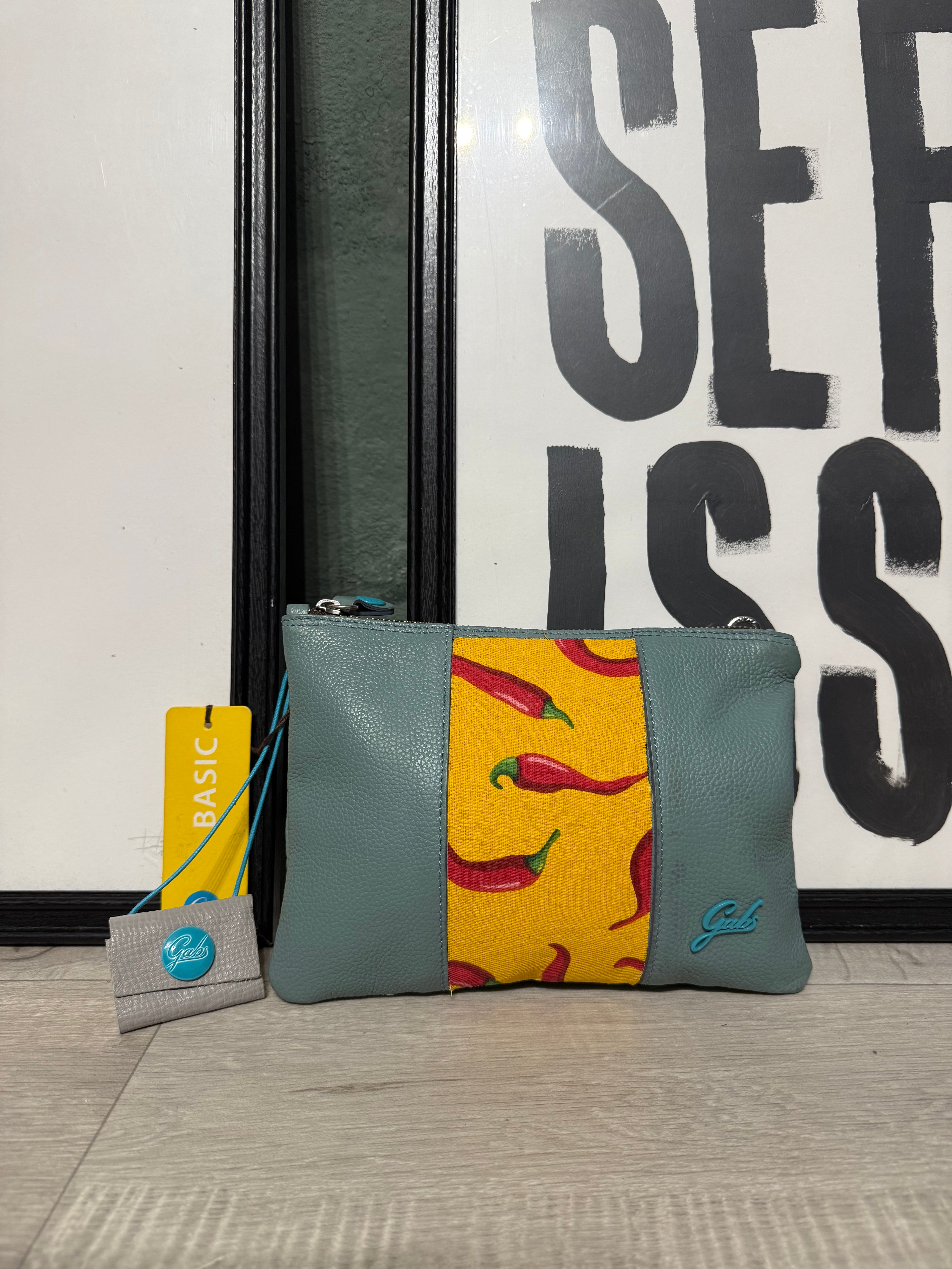 Pochette in pelle Gabs handmade 🌶️