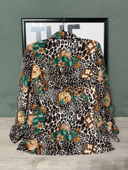 Blazer fantasia animalier tg.S