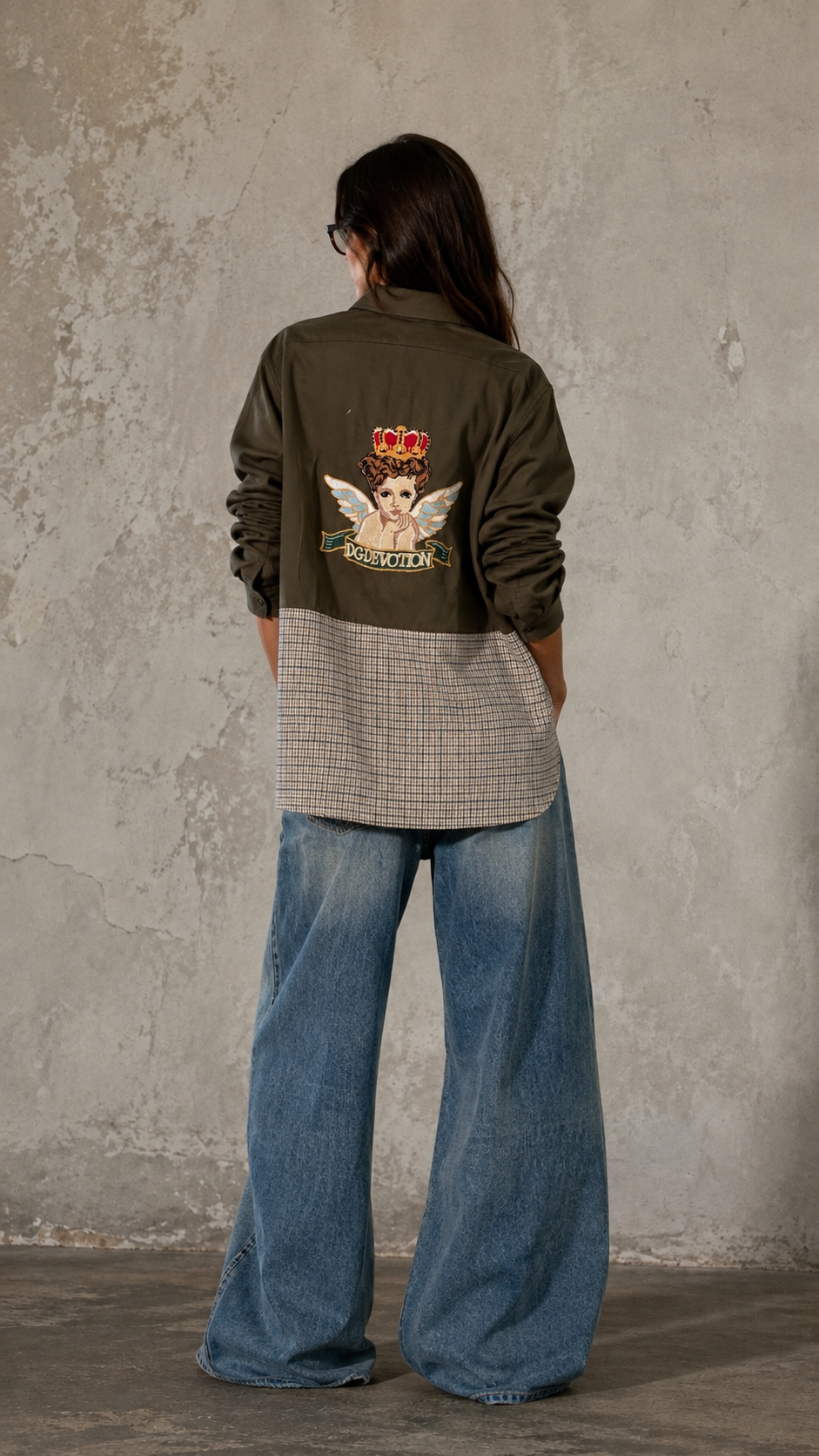 Camicia - blazer ‘DG devotion’ upcycling