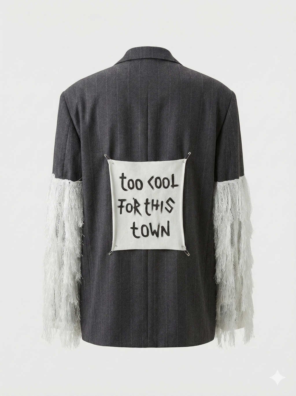 Blazer vintage ‘Too cool’ customized