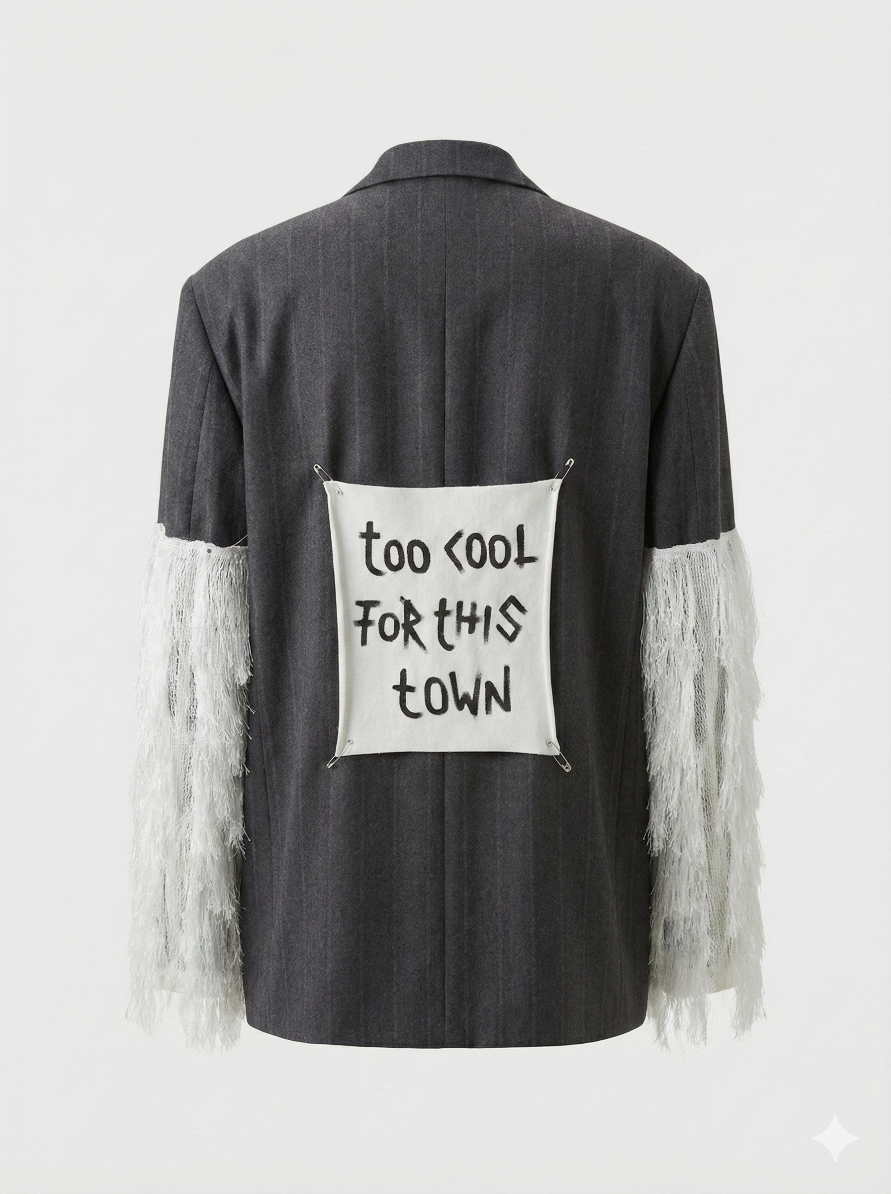 Blazer vintage ‘Too cool’ customized