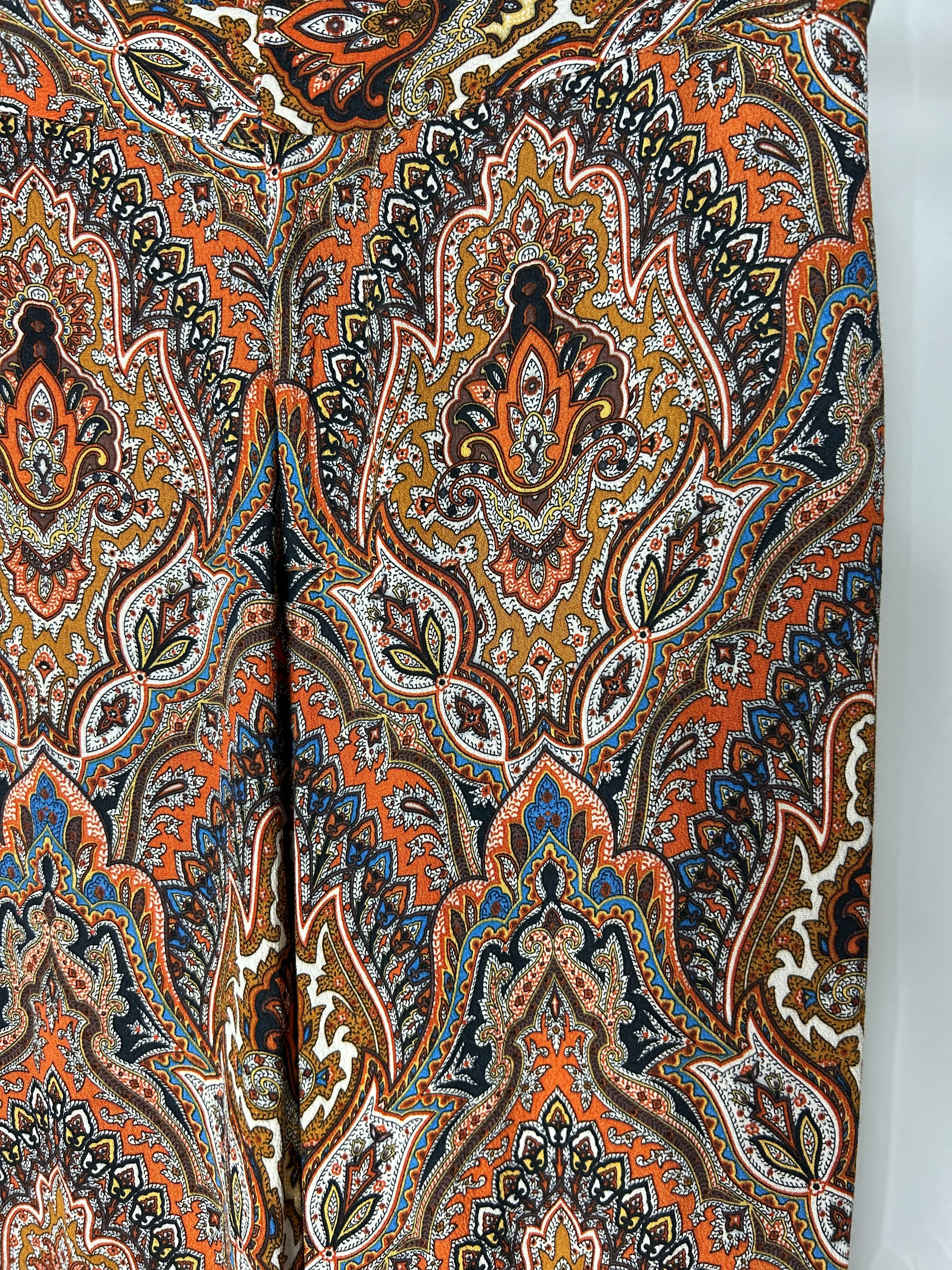 Pantalone fantasia paisley tg.XS