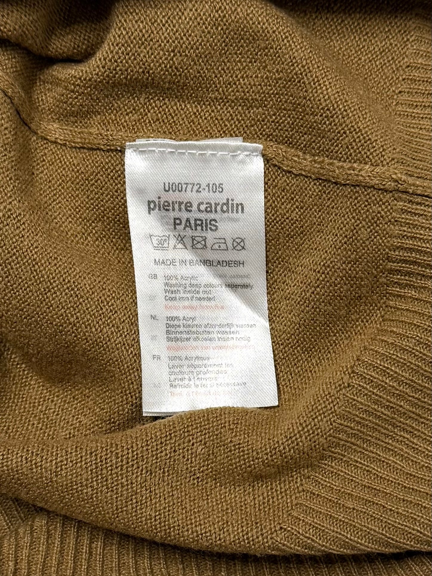 Maglioncino scollo V Pierre Cardin