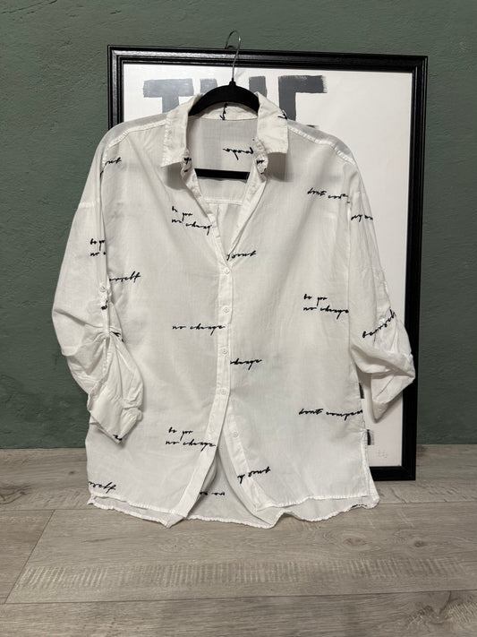 Camicia scritte tg.M