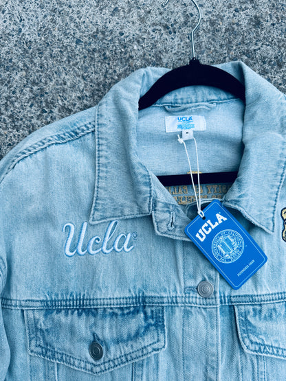 Giacca denim patch UCLA tg.M