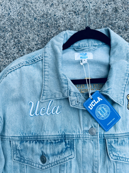 Giacca denim patch UCLA tg.M