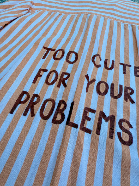 Camicia righe ‘Too Cute’