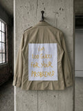 Camicia ‘I’m too Gucci’ reworked