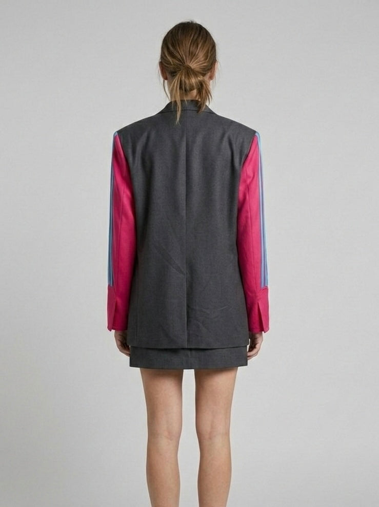 Vintage blazer ‘Adidas Sleeves’ handmade