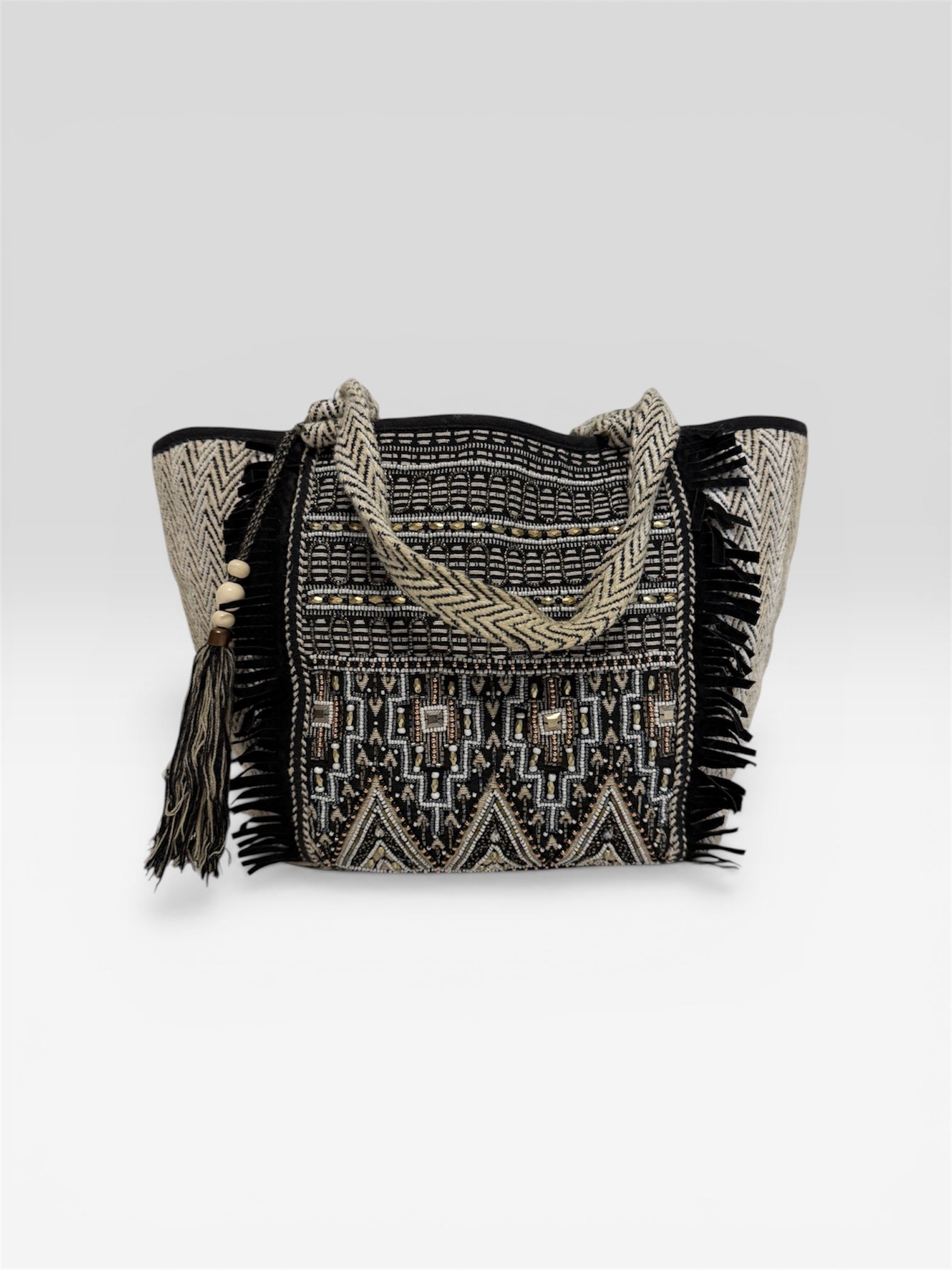 Shopper tessuto etnica