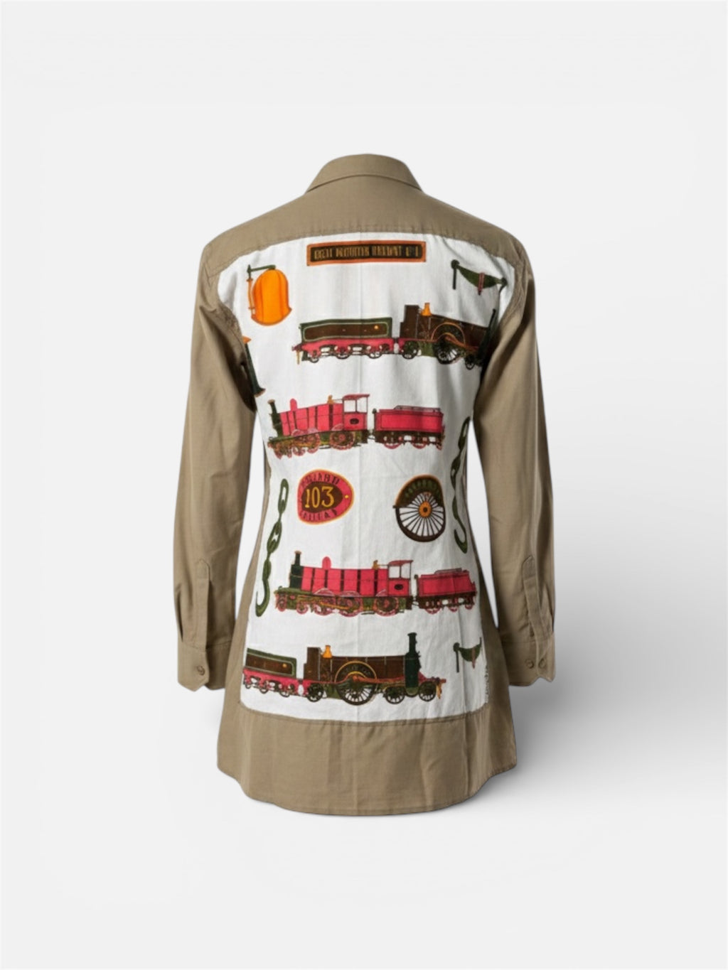 Camicia ‘train’ handmade