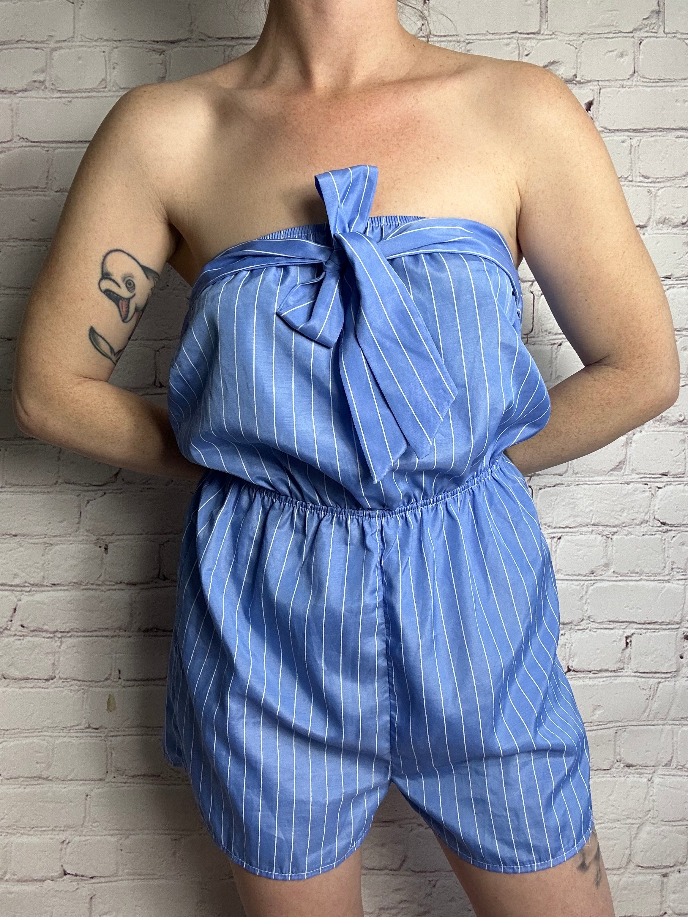 Tuta playsuit gessata tg.M
