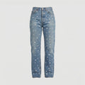 Jeans Levi’s 501 ‘Silver dots’ handmade- customized