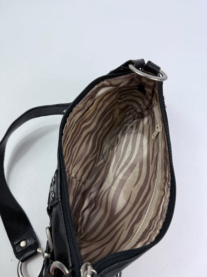 Borsa a spalla in pelle Guess