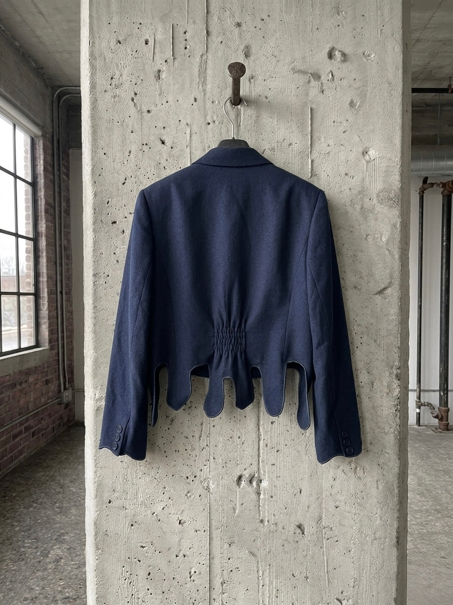 Blazer vintage ‘octopus’ handmade