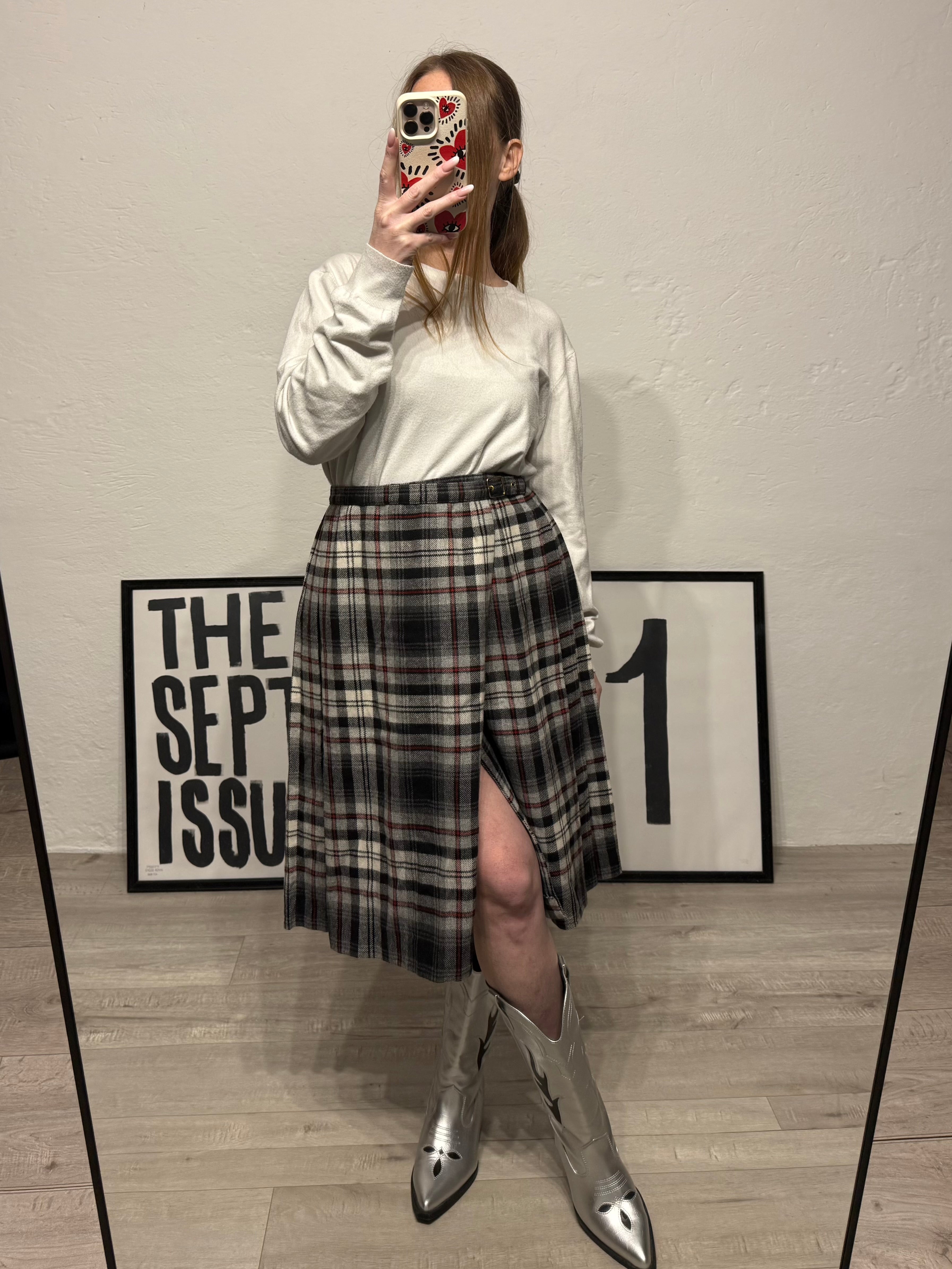 Kilt vintage tartan