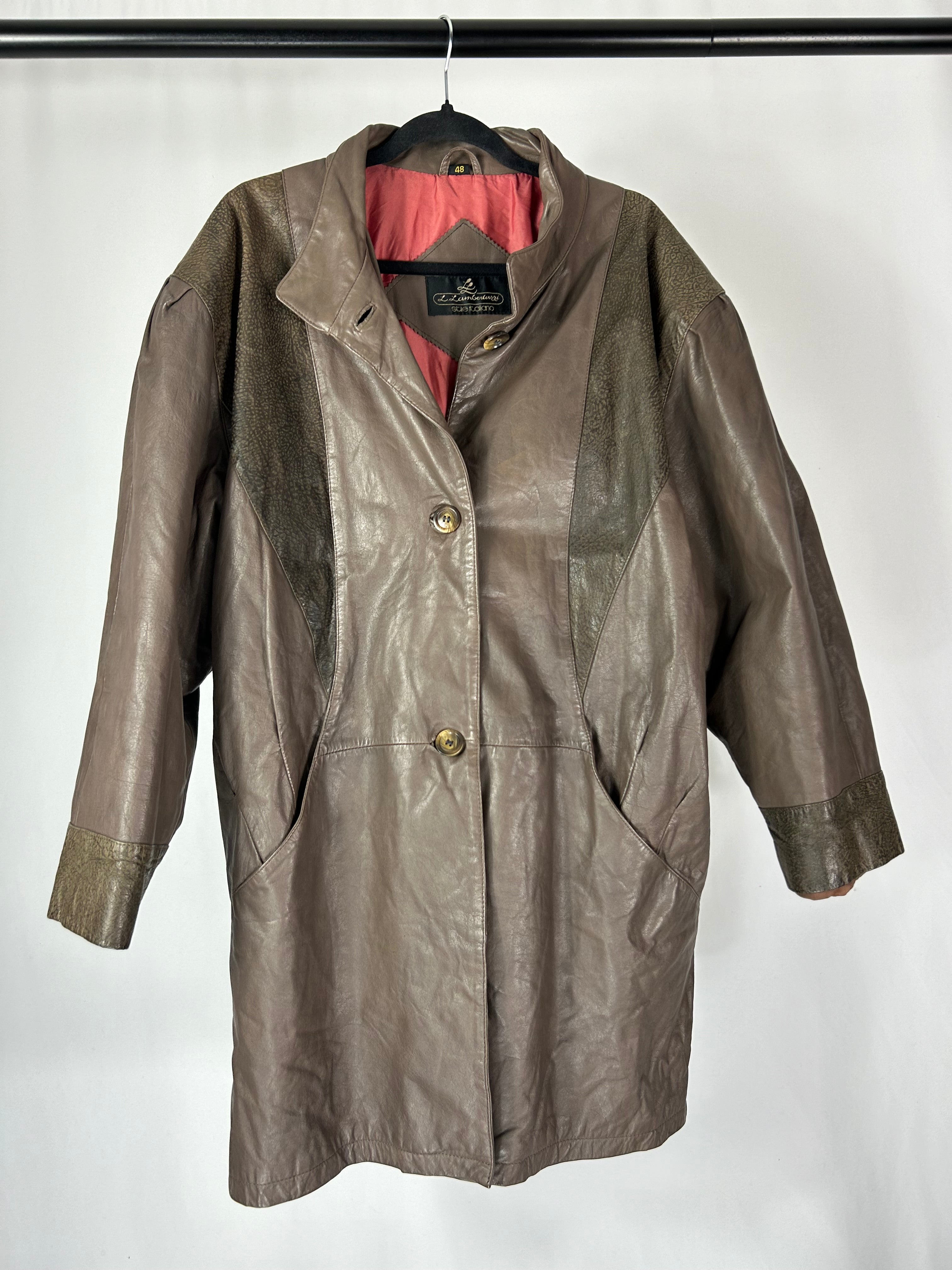 Giacca in pelle