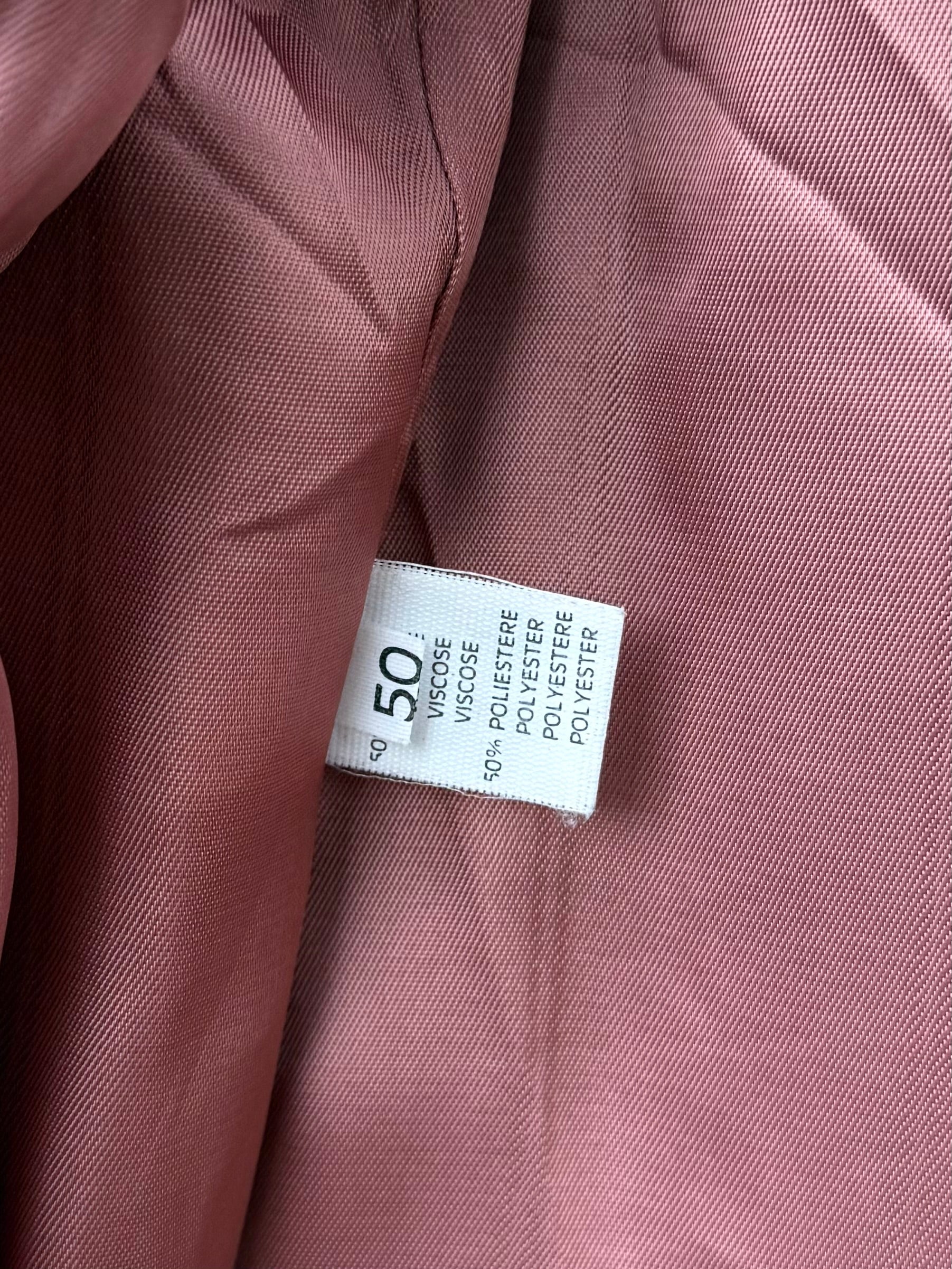 Blazer doppiopetto ‘El palo es santo, pero yo no’ handmade