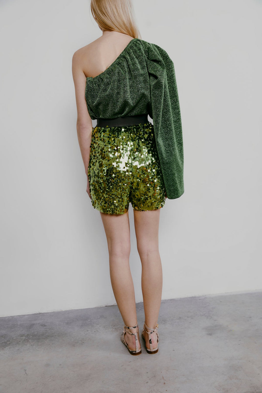 Shorts paillettes the M.