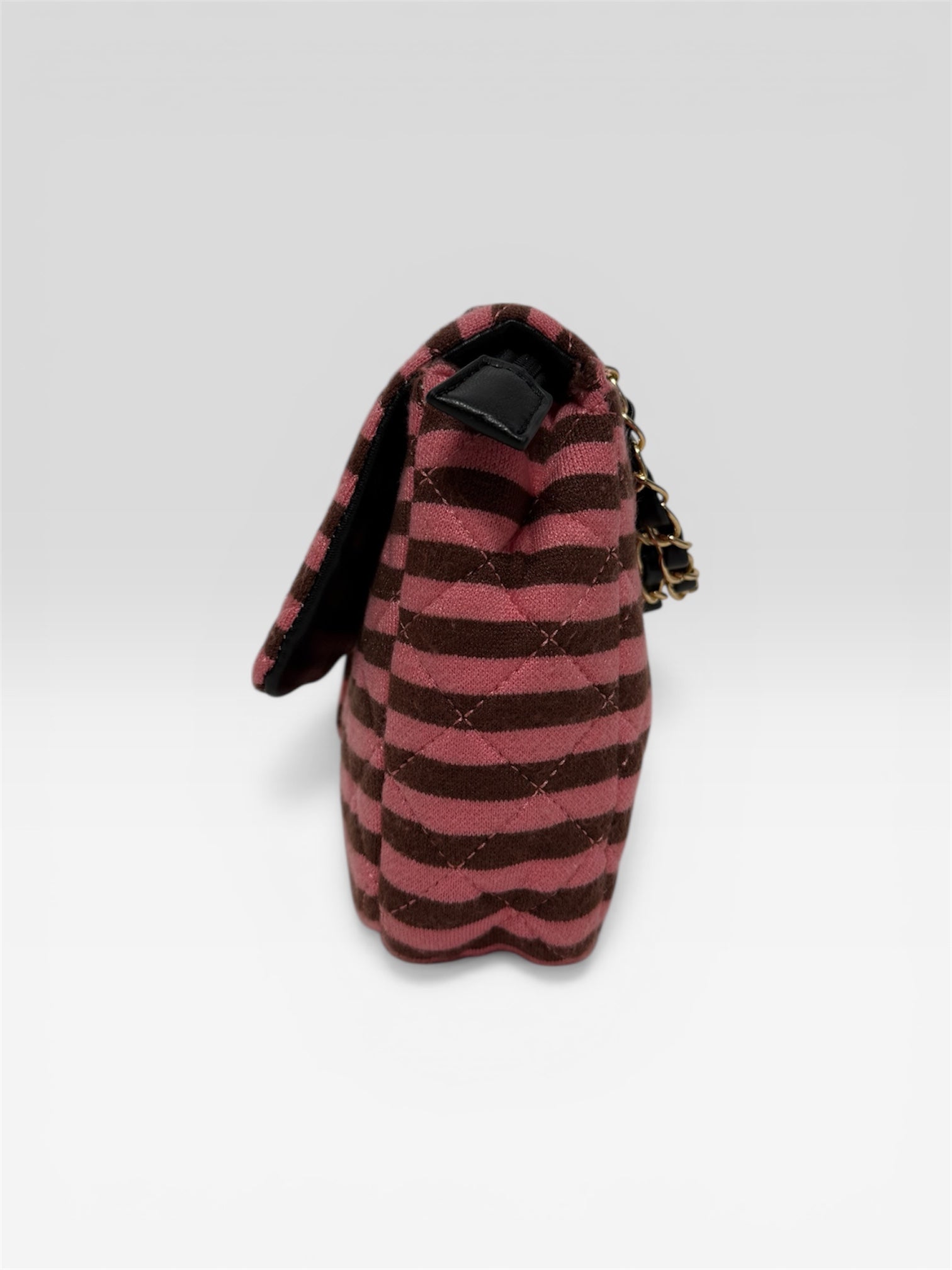 Borsa tessuto righe tracolla - spalla