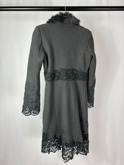 Cappotto macramè tg.XS