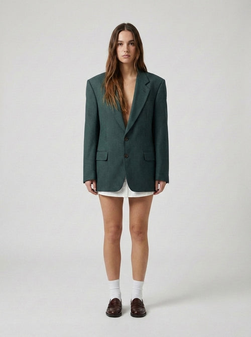Blazer pied de poule ‘Se do fastidio’ handmade