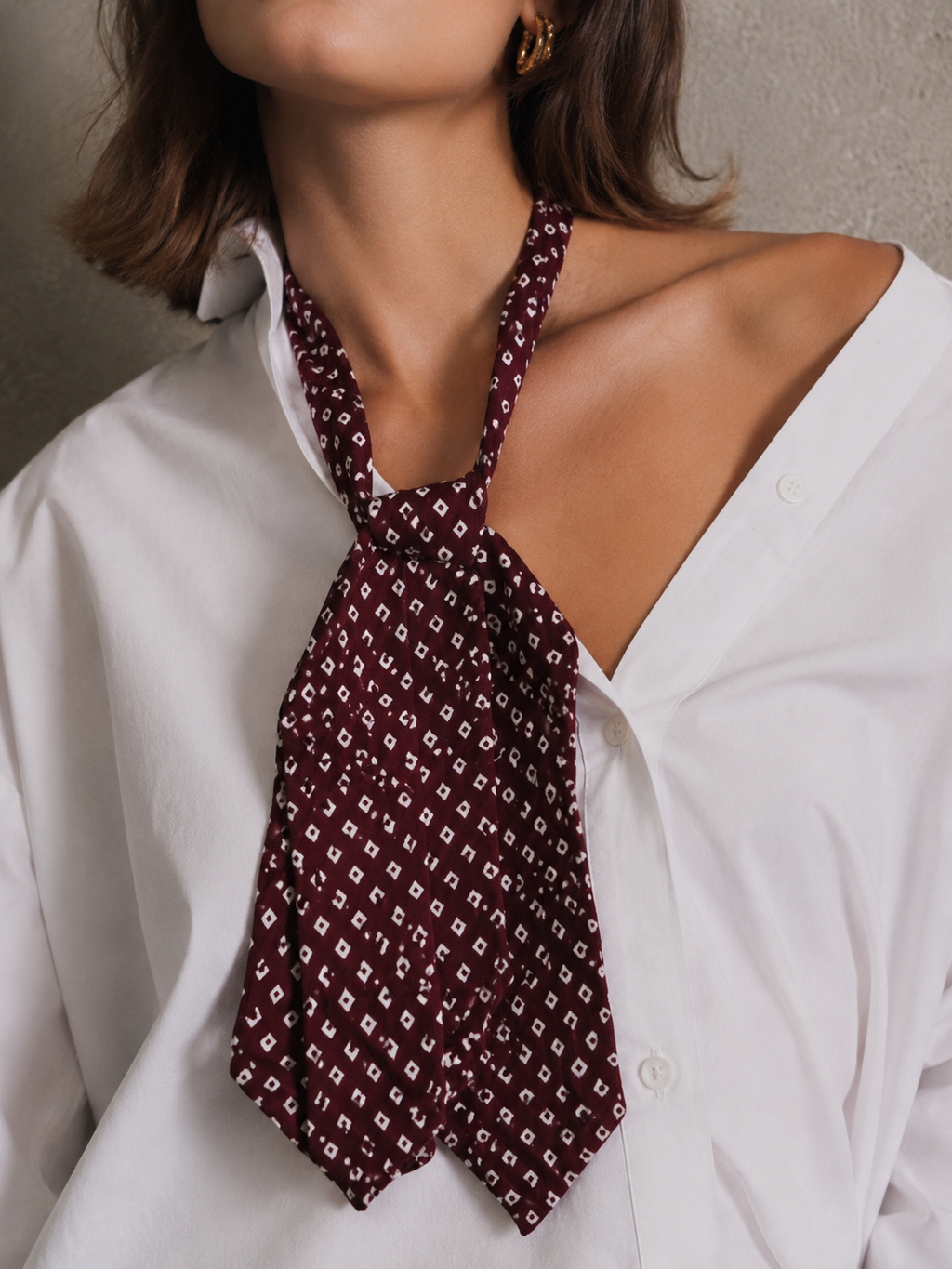 Collana ascot cravatte