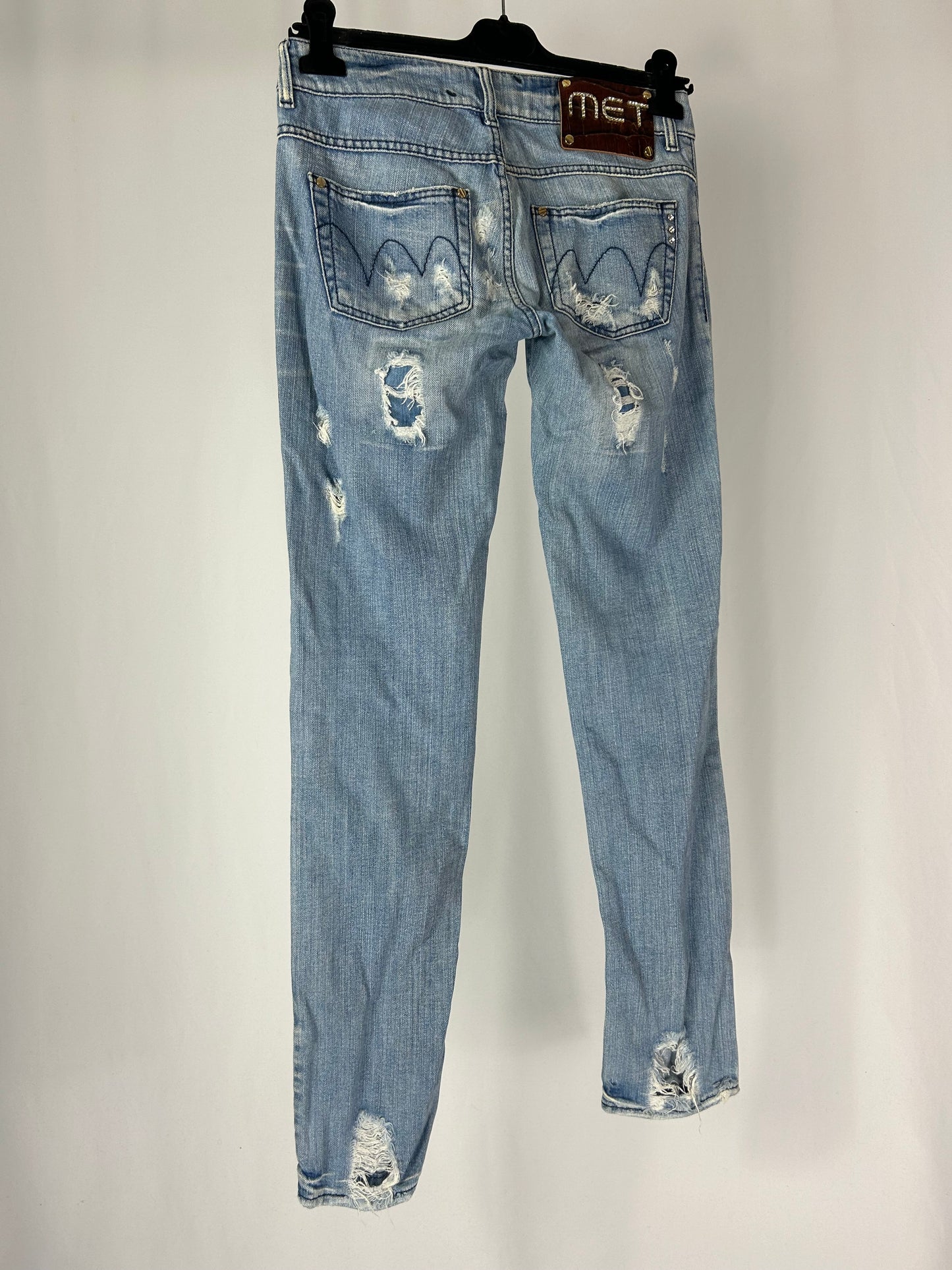 Jeans low rise slim Met tg.L