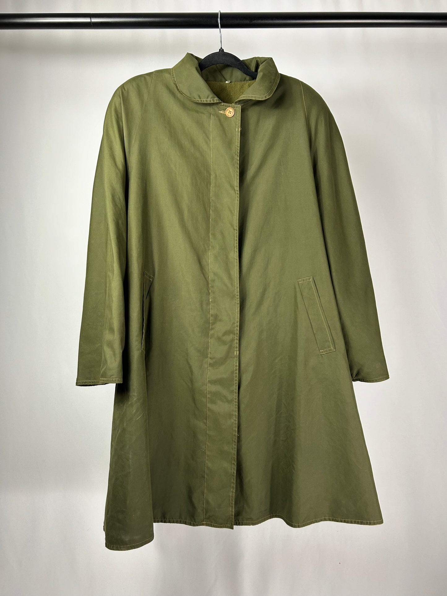 Trench verde militare tg.L