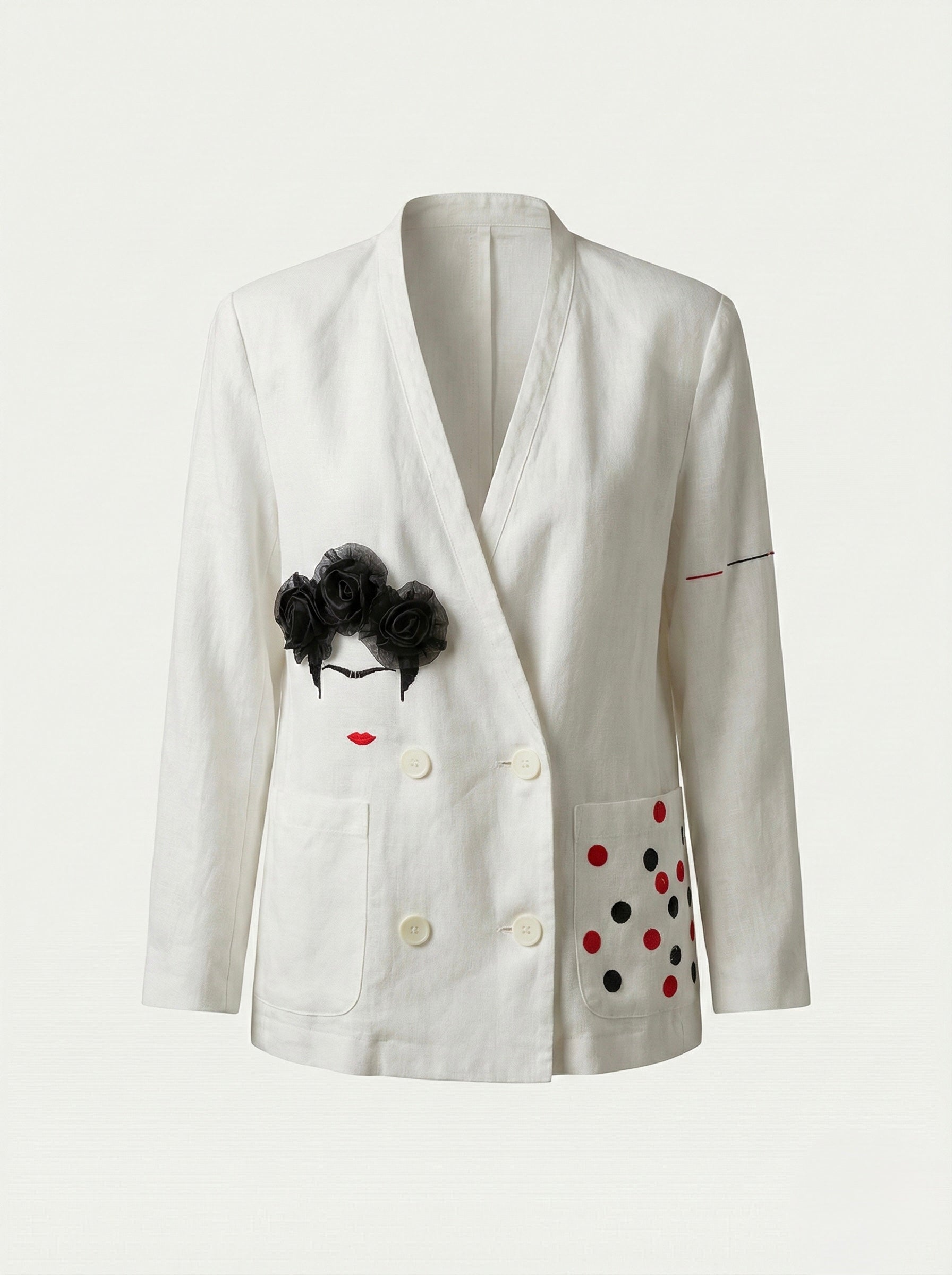 Blazer doppiopetto ‘Frida’ handmade