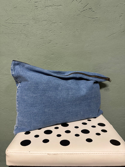 Maxi pochette denim Calvin Klein