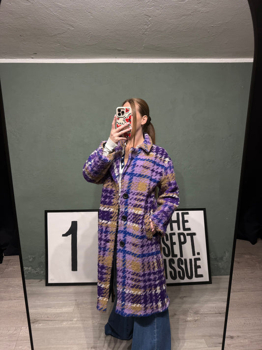 Cappotto fantasia tartan
