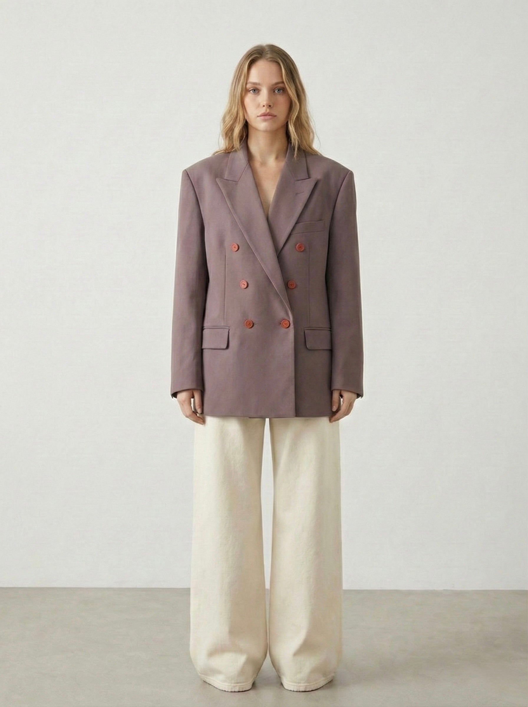 Blazer doppiopetto ‘El palo es santo, pero yo no’ handmade