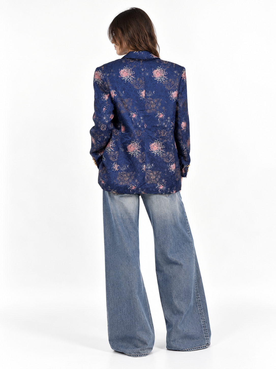 Blazer vintage Valentino anni ‘80 jacquard