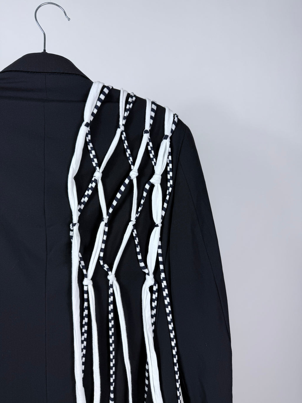 Blazer blu navy macrame ‘Sailor’ tg.S