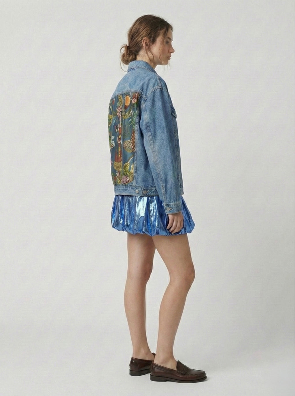 Bomber denim ‘Frida’