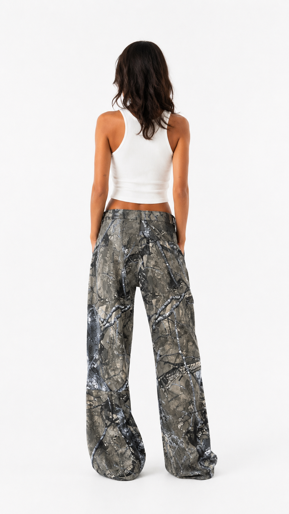 Pantalone baggy camouflage