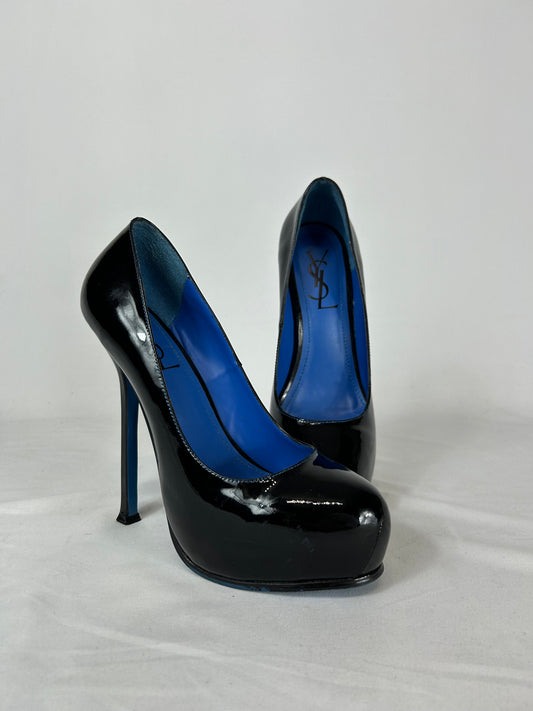 Décolleté vernice pumps Yves Saint Laurent n.39