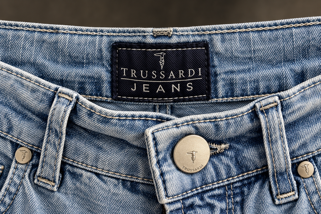 Jeans straight vintage Trussardi