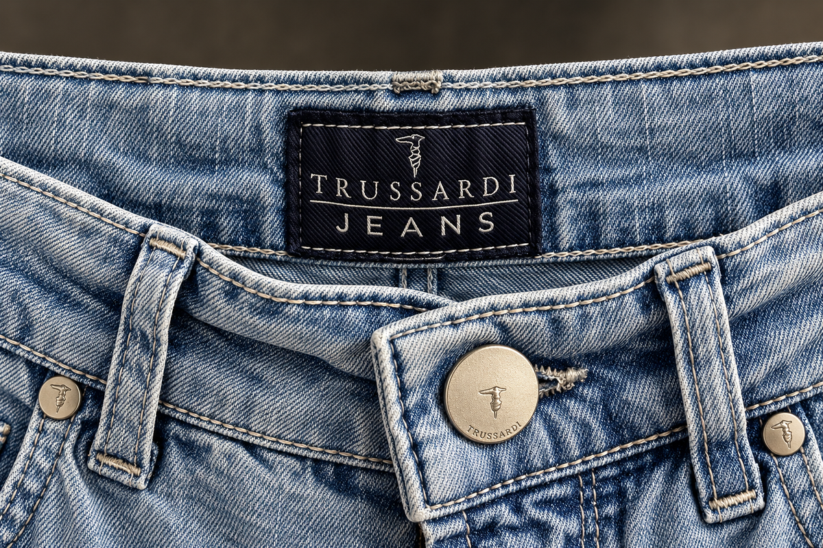 Jeans straight vintage Trussardi
