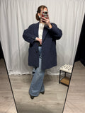 Cappotto monopetto lana