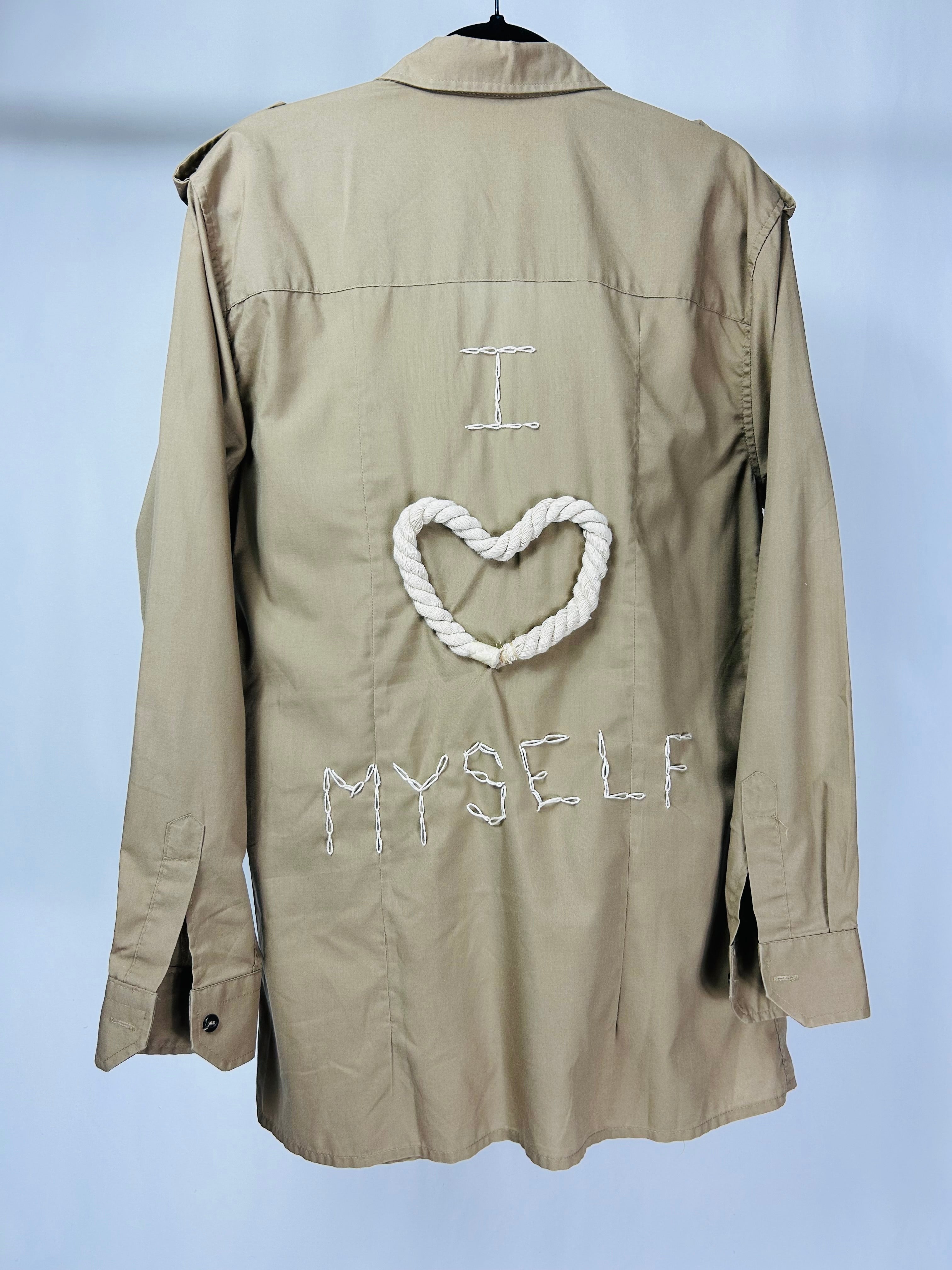 Giacca camicia ‘I love myself‘