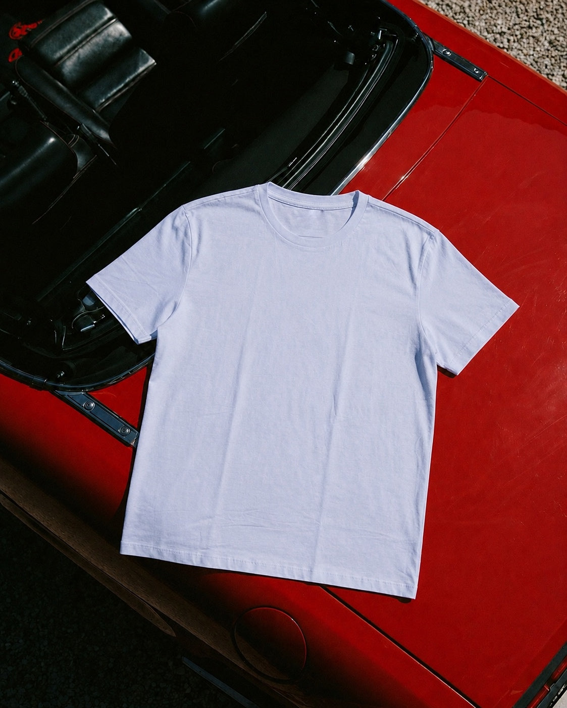 T-shirt ‘dolce far niente’ handprinted