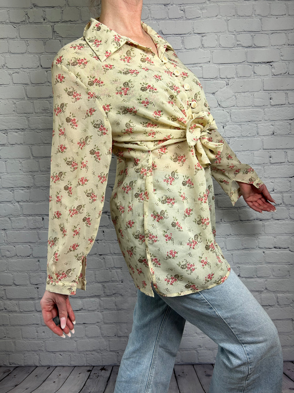 Camicia fantasia fiorata S